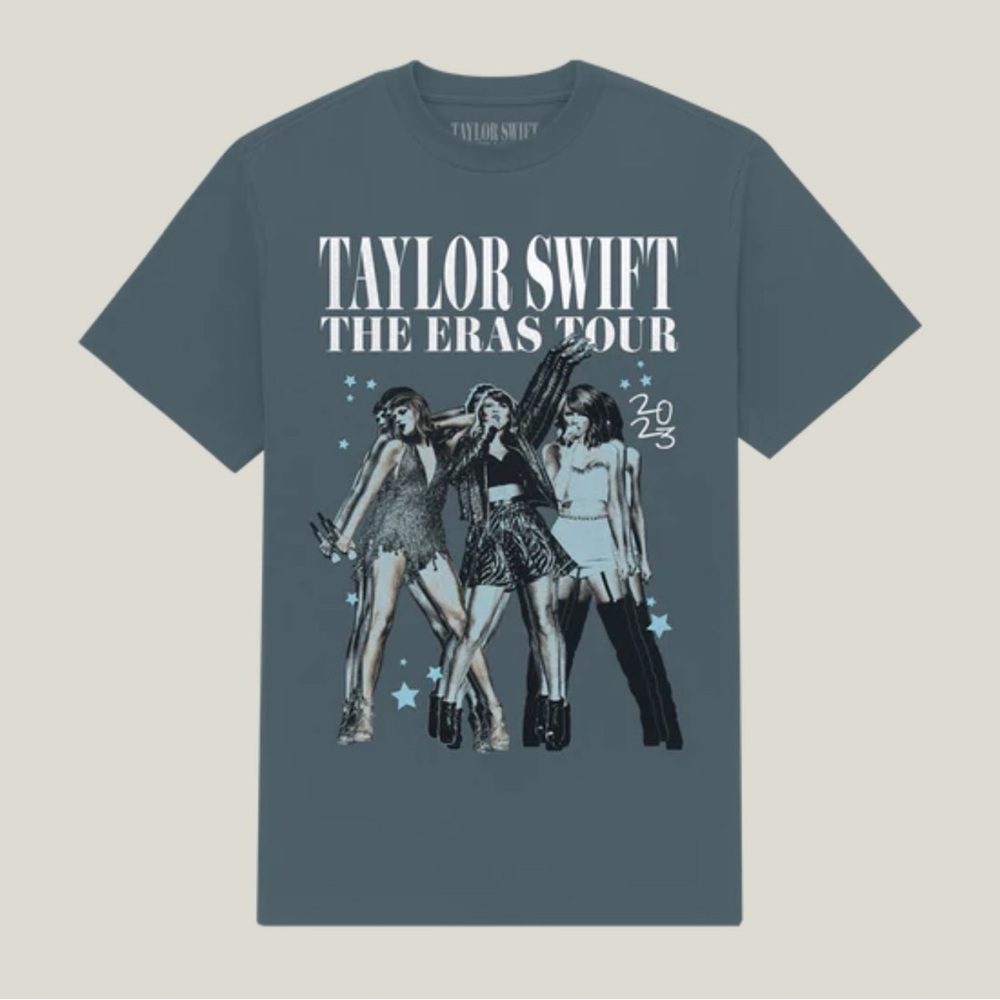 NWT Official Taylor Swift The Eras Tour 1989 Album Tshirt